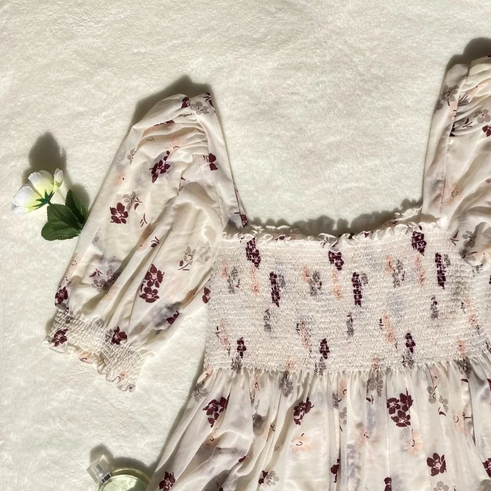 Free People Delta Dawn Floral Top - Picture 2 of 10